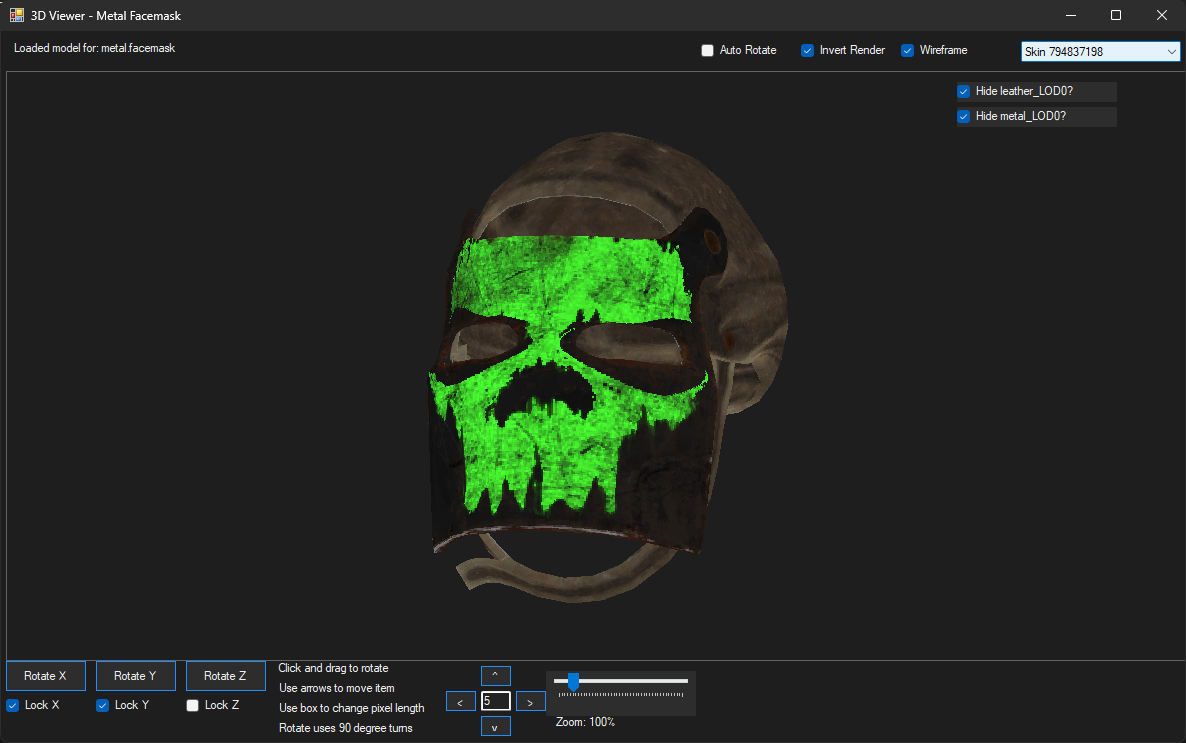 3D Item Skin Applied 1