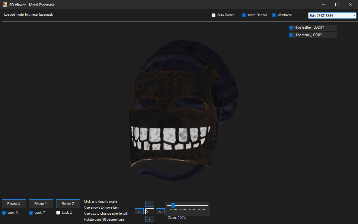 3D Item Skin Applied 2
