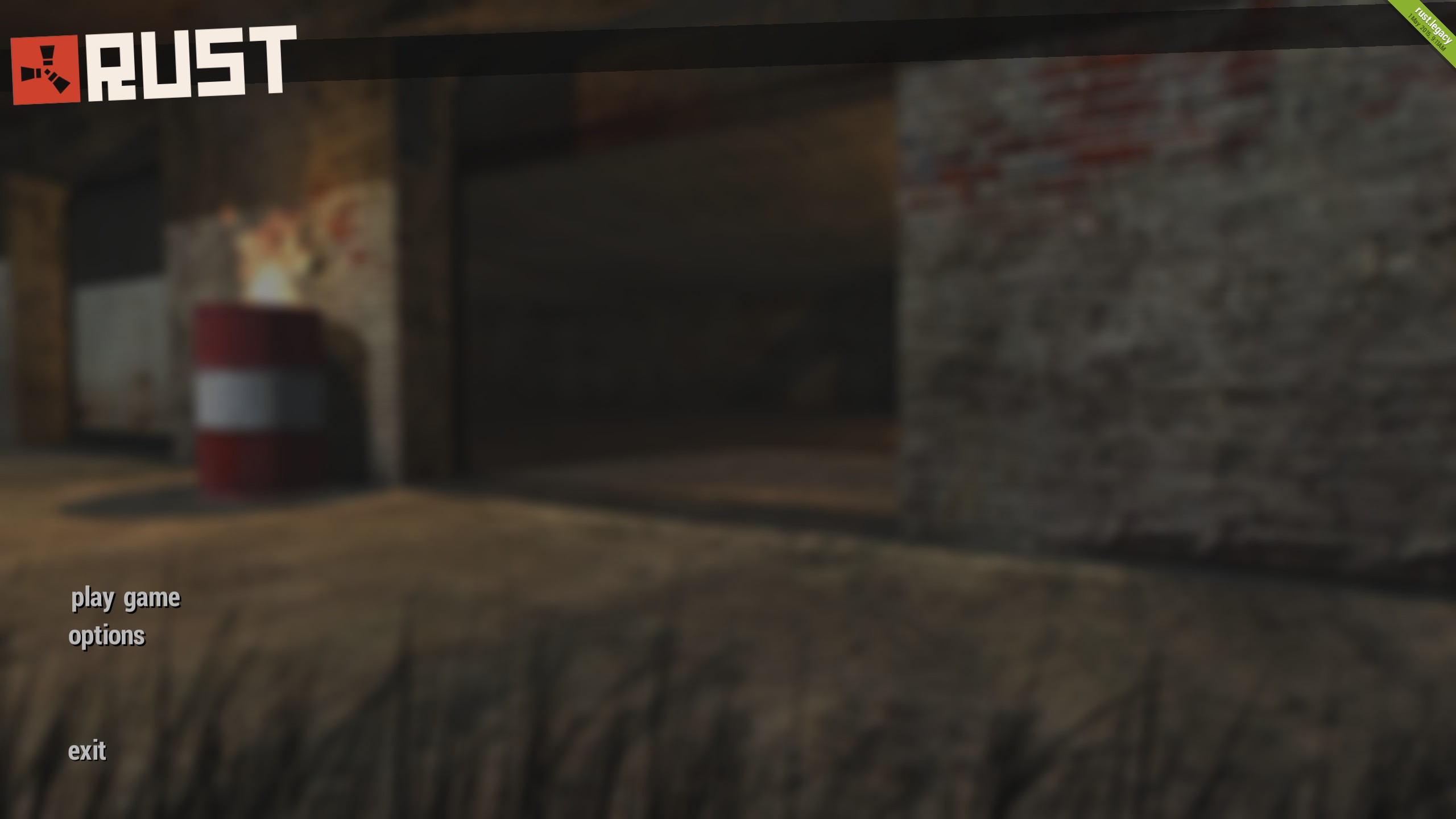Legacy Track Main menu