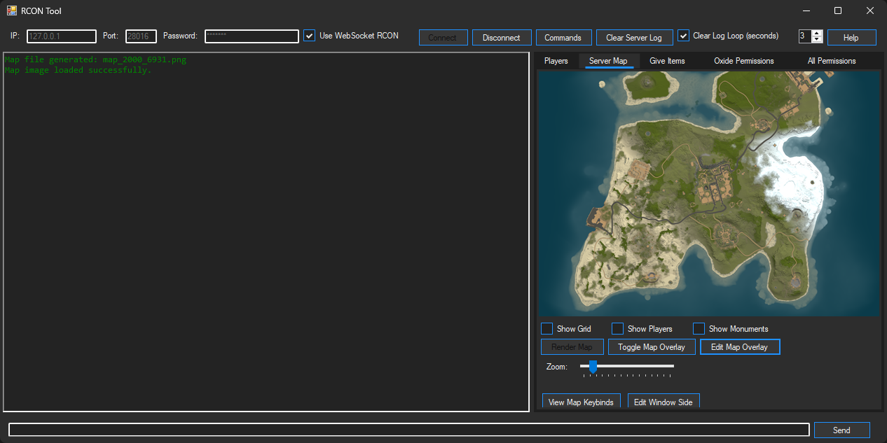 RCON Map View