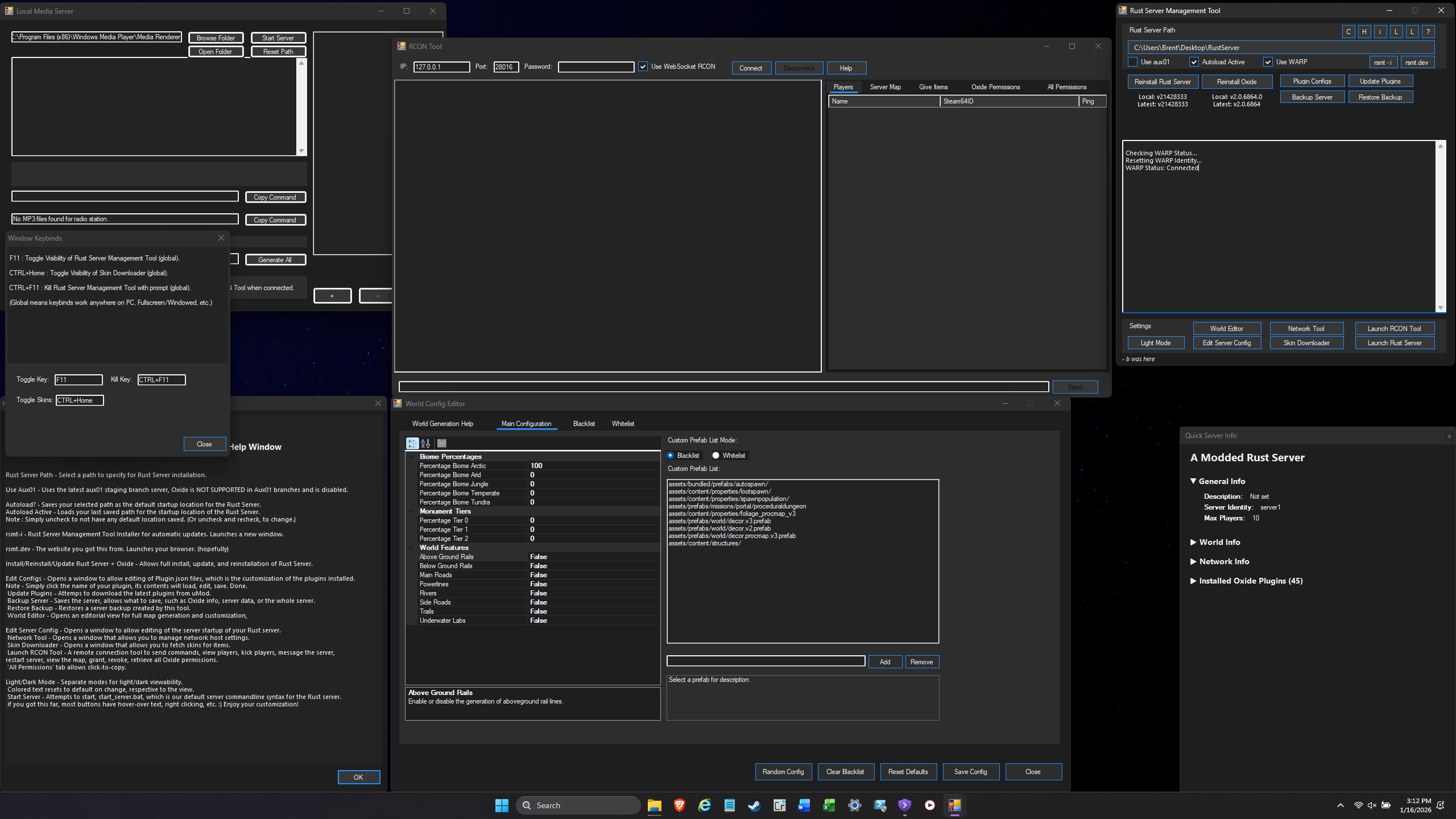 RSMT All Windows
