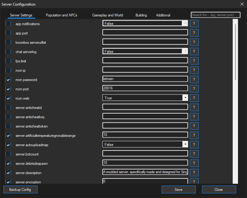 Server Config Loaded